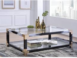 Gerojo Modern Coffee Table With Storage