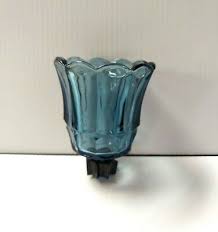 pegged votive cup glass candle holder