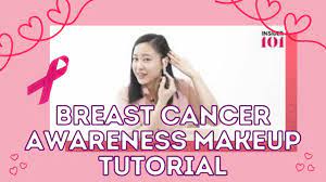 t cancer awareness makeup tutorial