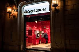 santander shares fall with brazil