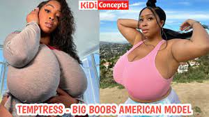 Here's TEMPTRESS - Big Busty and curvy American Glamour Model With Big Boobs  🇱🇷❤ - YouTube