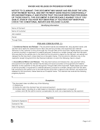 free real estate lien release forms
