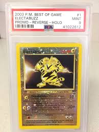 Ships from and sold by lehigh valley comics and collectibles. Psa 9 Electabuzz Best Of Game Promo Reverse Holo Card R