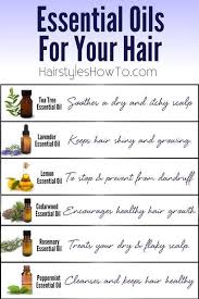 Useful Hair Charts Essential Oils For Hair Essential