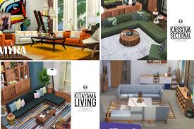 15 Free Cool Sims 4 Living Room Ideas
