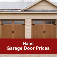 haas garage door s cost
