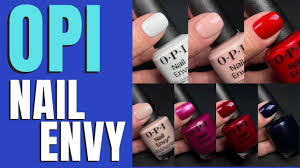 new opi nail envy colors swatch