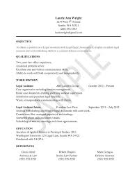 Resume Outline Guidelines