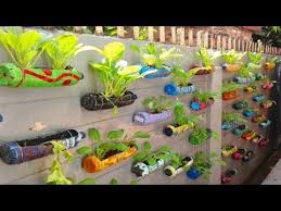plastic bottle garden decoration ideas