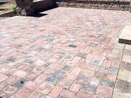 Concrete Or Brick Paver Patio