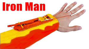 How to make war machine ( iron man ) in #avengers3: Iron Man S Weapon Simple Diy Iron Man Glove Shooter Brohacker Youtube