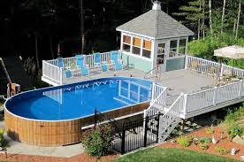 Wooden Above Ground Pool Crestwood Pools