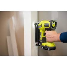 ryobi p321 one 18v 18 gauge cordless airstrike brad nailer tool only