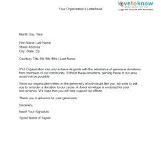 Free Donation Request Form Letter Template Doc Letters