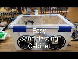diy sandblasting cabinet you