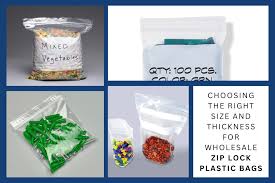 choosing the right zip lock bags size