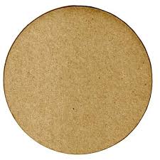 Round Beer Mat Size Mdf Blank For
