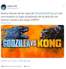 Kong is being directed by adam wingard and is a sequel to both godzilla and godzilla: Godzilla Vs Kong Updated Banner Unveiled With New Plot Summary Bounding Into Comics