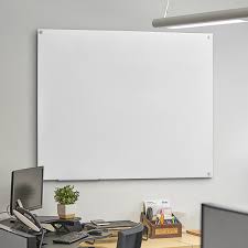 Wall Mount Frosted Glass Dry Erase Board