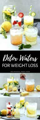 4 detox water recipes for weight loss