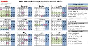 For instance, the free printable calendar 2020 malaysia will provide large image boards that can another function of the free printable calendar 2020 malaysia that can help you handle your time is. 2020 2021 School Calendar Gems International School Pearl City