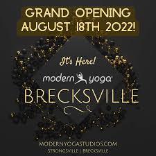 modern yoga brecksville grand opening