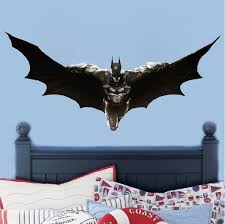 Flying Batman Wall Decal Superhero