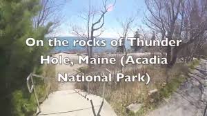 Exploring Thunder Hole Maine Acadia National Park