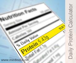 protein intake calculator