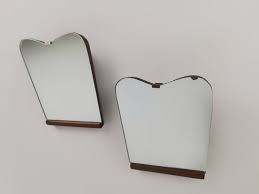 Small Vintage Bevelled Wall Mirrors