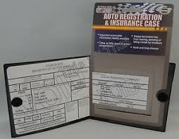 This is a beautiful way to keep your glove compartment in your car organized. Auto Car Truck Registration Insurance Document Holder Wallet Case Id Black Card Ebay