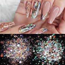 nail glitter powder colorful nail dust