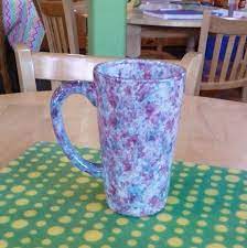 Latte Mug Painted By Customer Using