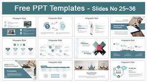 Double Exposure Free Business Powerpoint Template