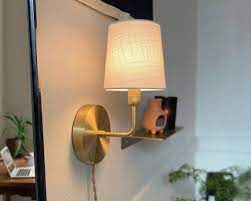 Plug In Wall Sconce Dean Wall Lamp With