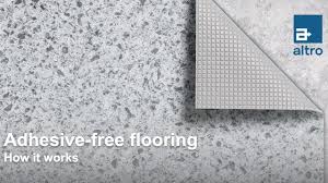 how altro adhesive free flooring works