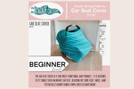 Stretchy Car Seat Cover Sewing Pattern