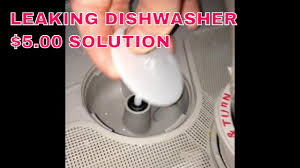 leaking dishwasher 5 00 solution