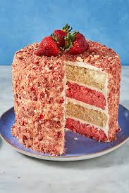 best strawberry crunch cake recipe
