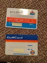 See how a big purchase can fit your budget with manageable monthly payments. Vintage Oil Company Credit Cards Two Amoco Gulf Card Ebay