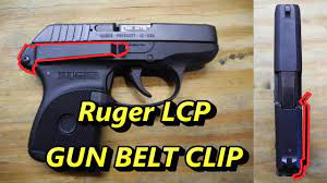 ruger lcp gun belt clip you