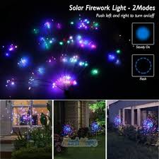 200 Led Solar Garden Firework Light