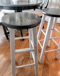 farmhouse bar stools on a budget