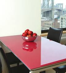 Coloured Table Glass Black White Or