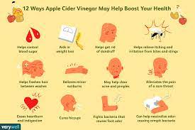 apple cider vinegar benefits side