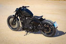 harley sportster bobber black lord