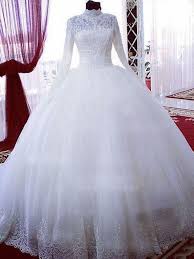A train can add so much detail to your ball gown wedding dress. Ball Gown Lace High Neck Long Sleeves Chapel Train Tulle Wedding Dresses Promhoney Online