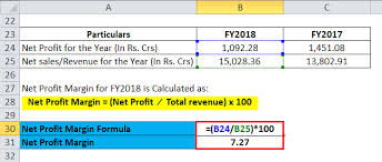 net profit margin formula calculator