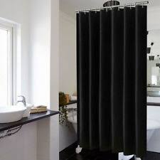 power shower curtain extra long blue