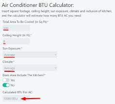 how many btu air conditioner do you
